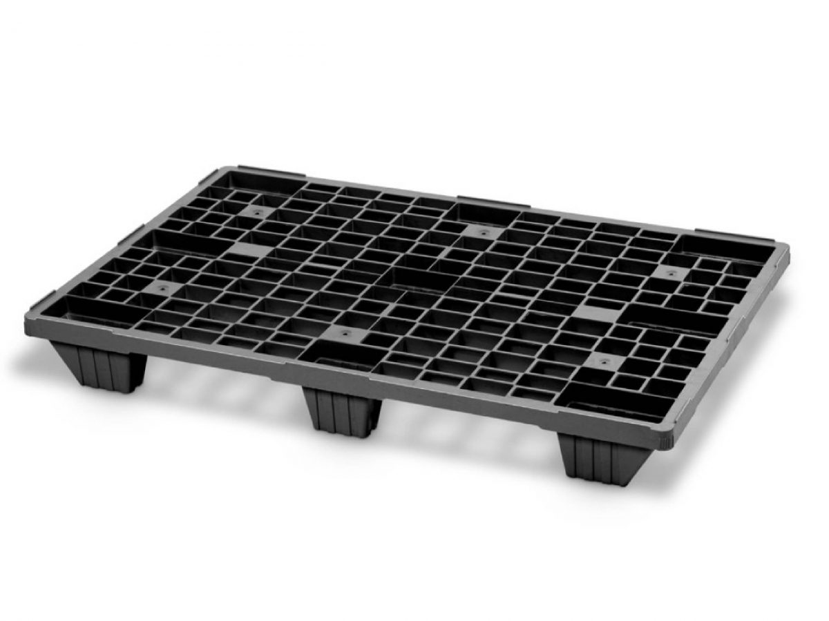 Pallet de Plástico Usado - Europallet Leve 1200x800x140mm