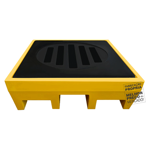 Pallet de Contenção 1 Tambor 100 Litros