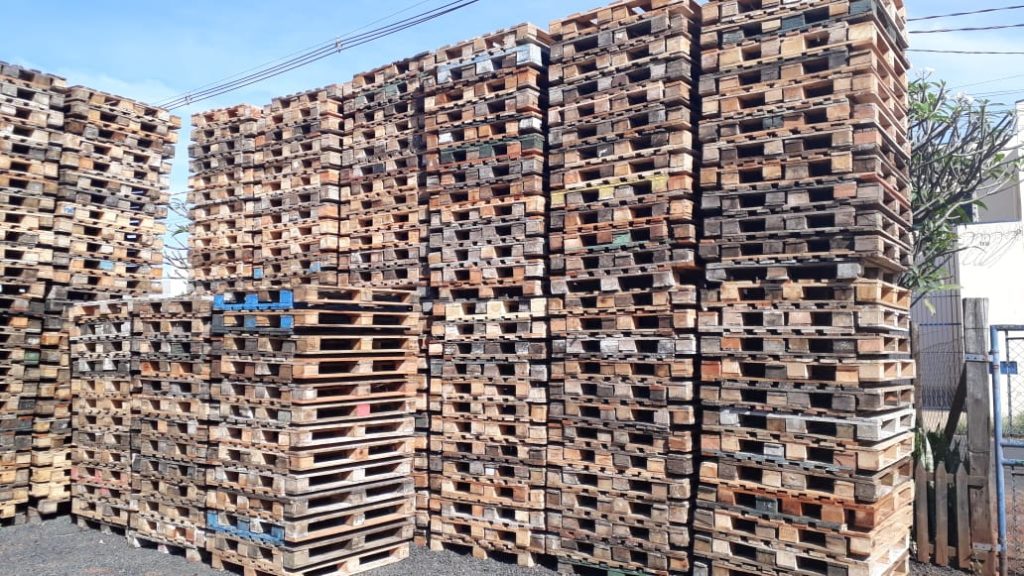 Pallet de Madeira Usado - PBR