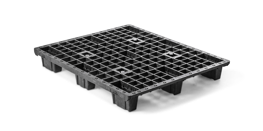 Pallet de Plástico Usado - Europallet Leve 1200x800x140mm
